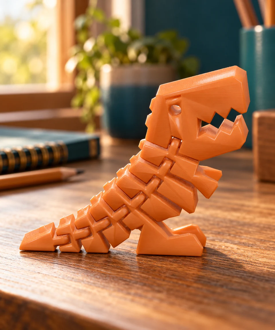 Подвижный динозавр Flexi Rex